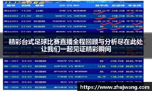 精彩台式足球比赛直播全程回顾与分析尽在此处让我们一起见证精彩瞬间