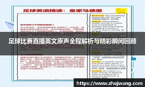 足球比赛直播英文原声全程解析与精彩瞬间回顾