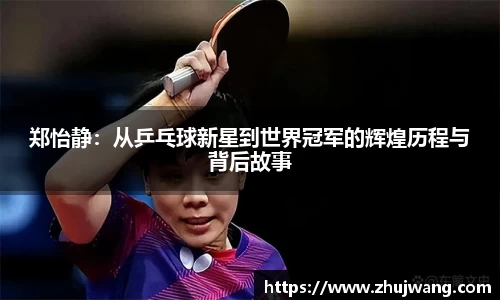 郑怡静：从乒乓球新星到世界冠军的辉煌历程与背后故事